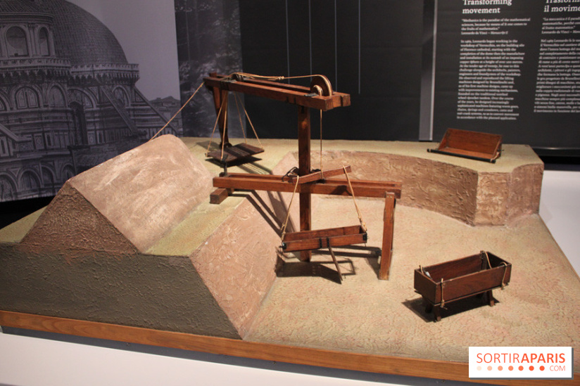 Léonard de Vinci à la Cité des Sciences