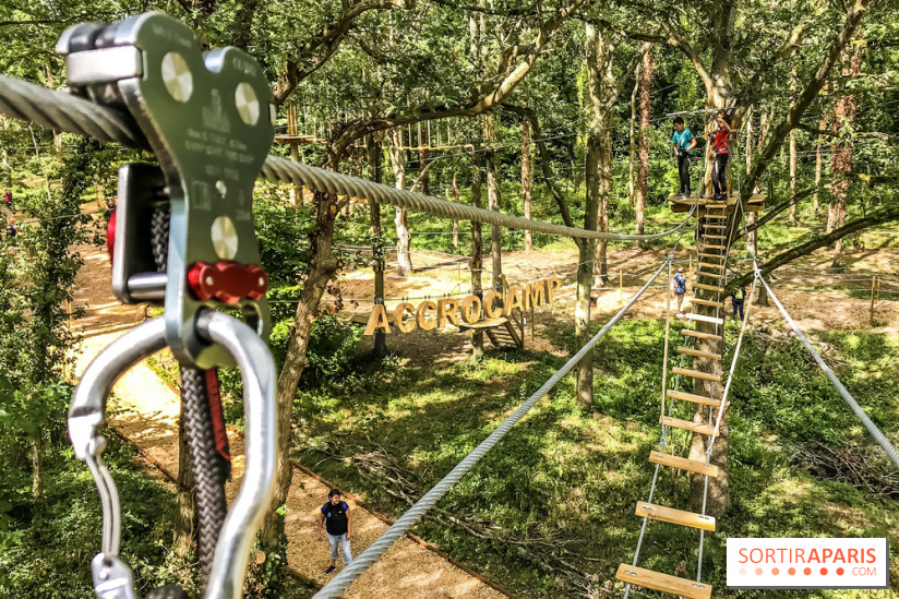 AccroCamp, l'accrobranche des Boucles de Seine