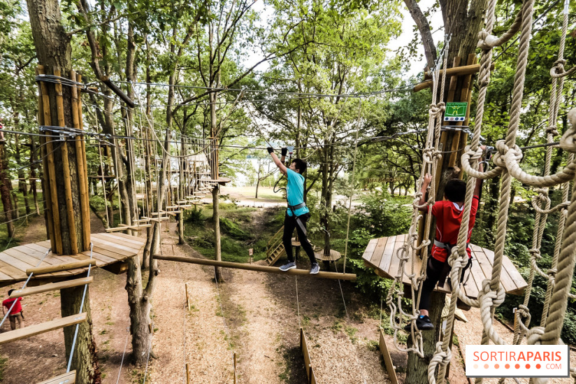 AccroCamp, l'accrobranche des Boucles de Seine