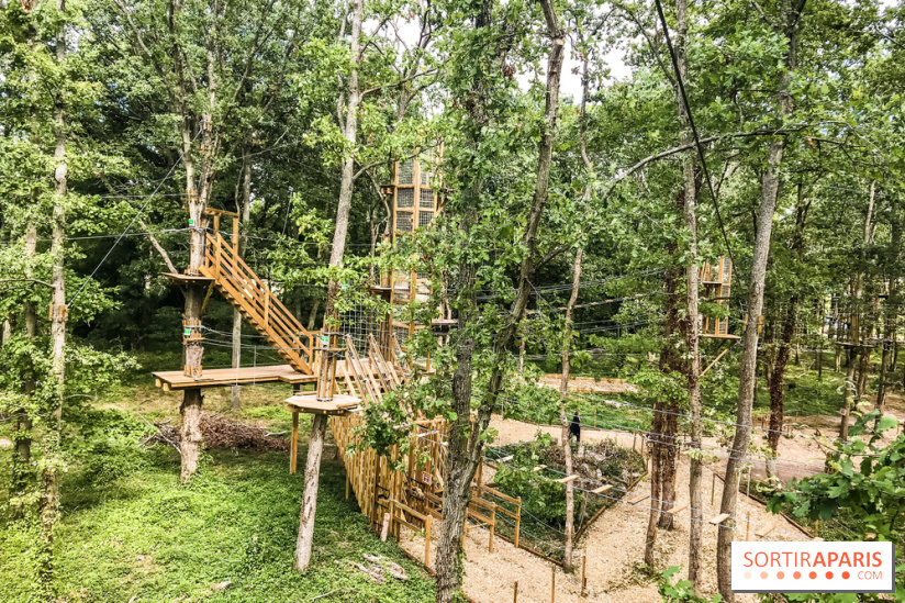 AccroCamp, l'accrobranche des Boucles de Seine