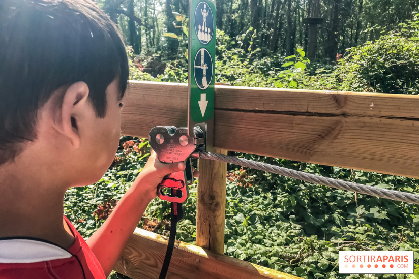 AccroCamp, l'accrobranche des Boucles de Seine