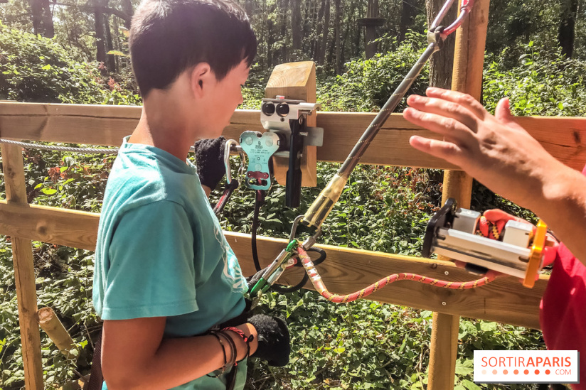 AccroCamp, l'accrobranche des Boucles de Seine