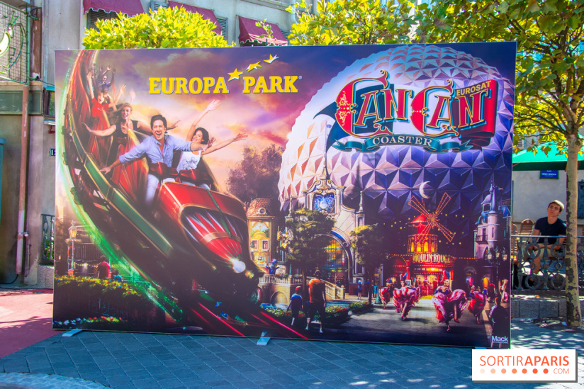 CanCan Coaster, la nouvelle attraction d’Europa Park en collaboration avec le Moulin Rouge