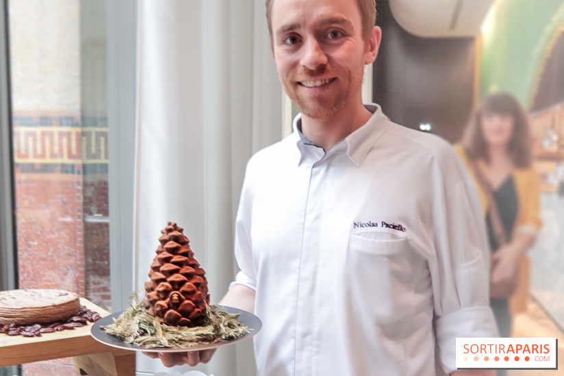 La Bûche de Noël du Prince de Galles 2018 by Nicolas Paciello