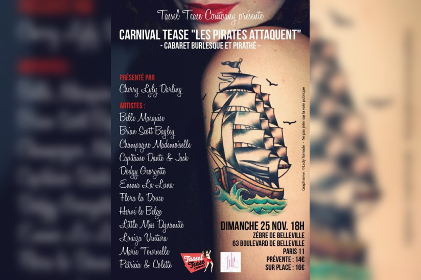 Carnival Tease : les pirates attaquent !!