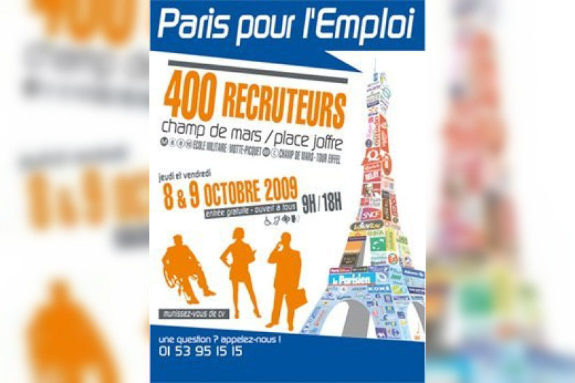 Les recruteurs mobilisés au Salon Paris pour l'Emploi