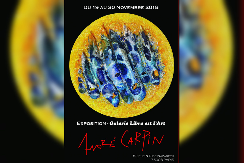 Exposition d'art contemporain André Carpin 