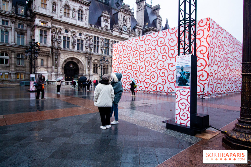 Exposition Furoshiki à l'hôtel de ville