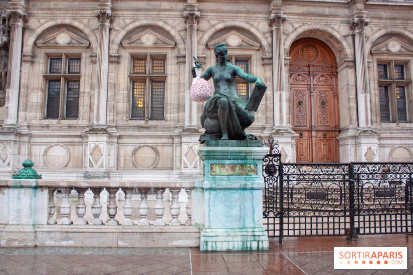 Exposition Furoshiki à l'hôtel de ville