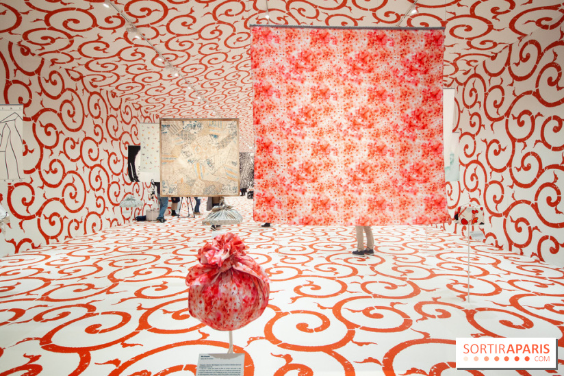 Exposition Furoshiki à l'hôtel de ville