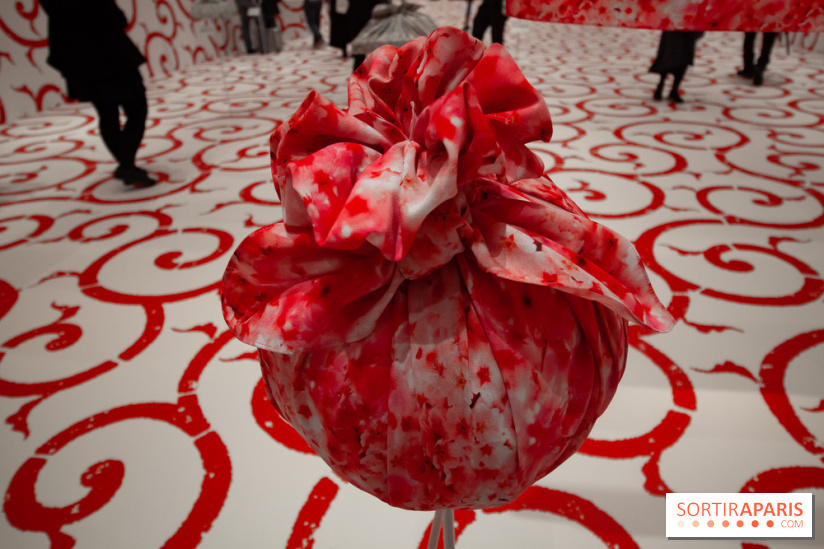 Exposition Furoshiki à l'hôtel de ville