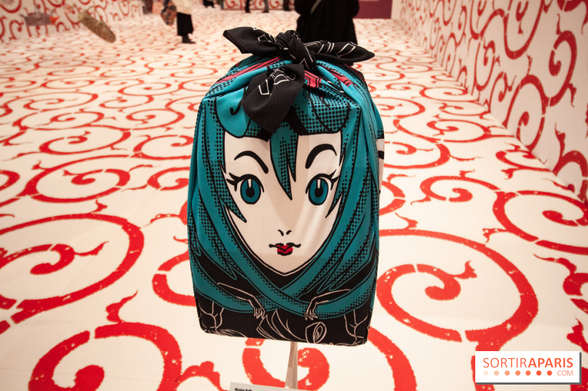 Exposition Furoshiki à l'hôtel de ville