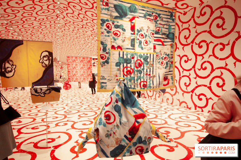 Exposition Furoshiki à l'hôtel de ville