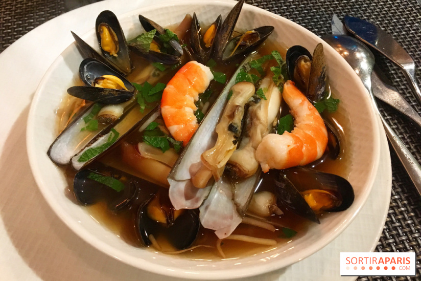 Carte des Frères Pourcel au Bar à Huitres 