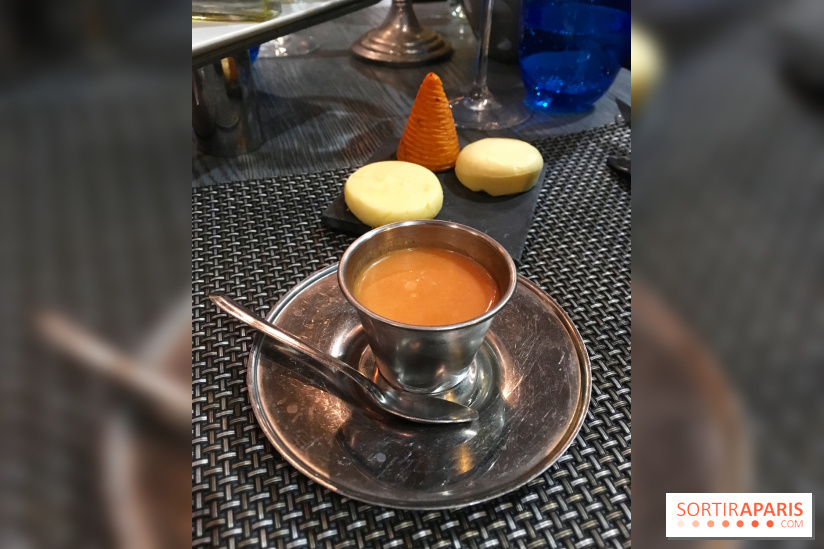 Carte des Frères Pourcel au Bar à Huitres 