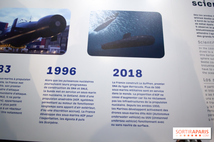 Sous l'Océan, l'exposition de l'Argonaute à la Cité des Sciences