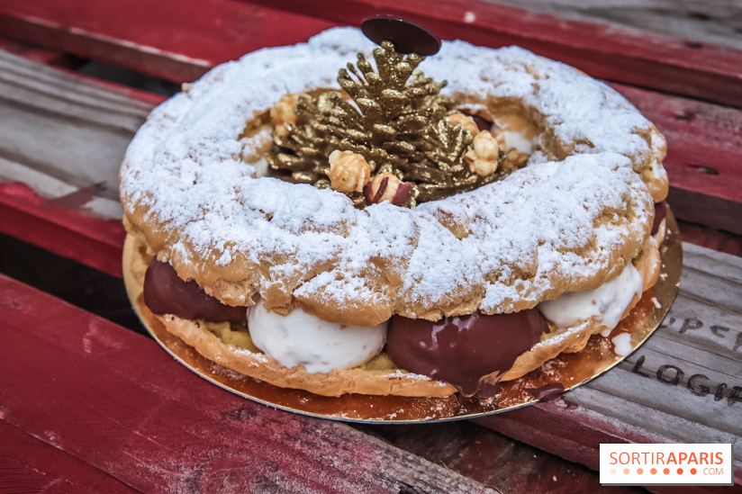 Paris/Rome, bûche 2018 d'Il Gelato Del Marchese