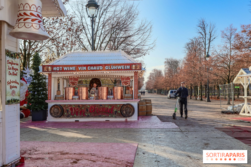 Le Marché de Noël des Tuileries à Paris