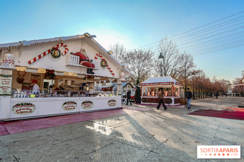 Le Marché de Noël des Tuileries à Paris