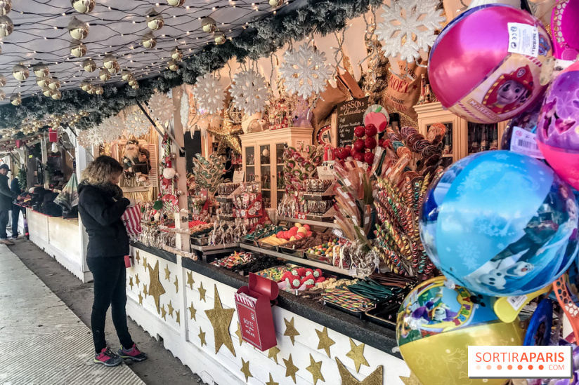 Le Marché de Noël des Tuileries à Paris, gourmandises