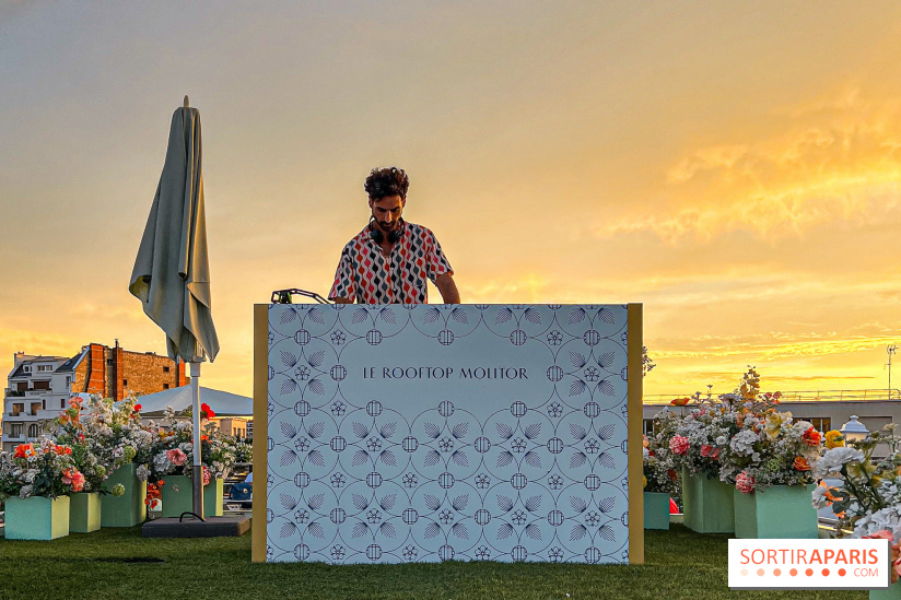Soirées Fleur Sauvage sur le rooftop du Molitor: cocktails inspirés des JO, DJ sets, musique & danse