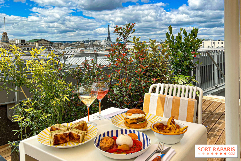 Le Printemps Haussmann transforme sa terrasse panoramique en Sun Club branché pour l'été 2024 