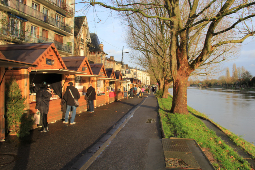 Marché de Noël 2024 sur les quais de Lagny-sur-Marne, Thorigny-sur-Marne et Pomponne (77)