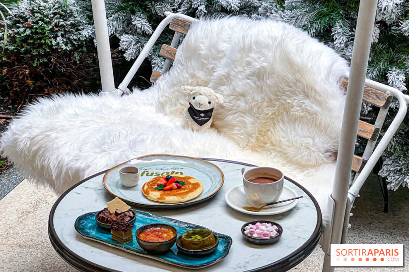 La terrasse d'hiver 2024 de l'hôtel 5* Maison Albar - Le Vendôme : un Tea Time à prix tout doux !