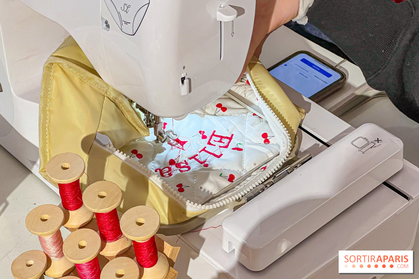 Memo Paris : pop up avec bars à broderie, charms et gravure pour personnaliser bijoux et accessoires