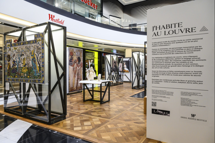Exposition Louvre Forum des Halles