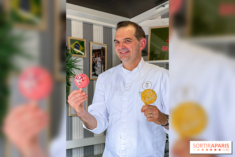 Les cookies glacés de Matthieu Carlin (Hôtel de Crillon) reviennent sur la Place de la Concorde