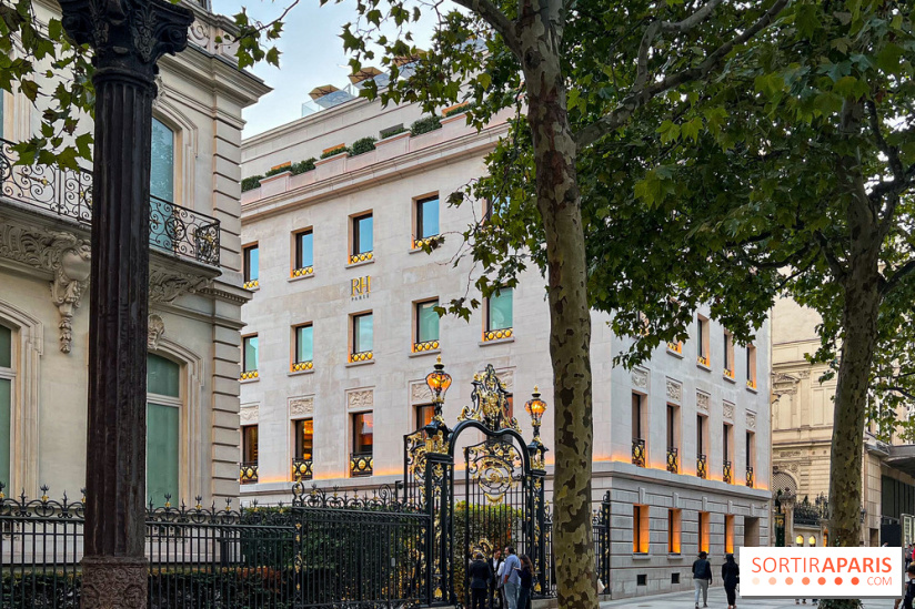 RH Paris : le magasin-galerie de design avec restaurants et rooftop ouvre sur les Champs-Élysées