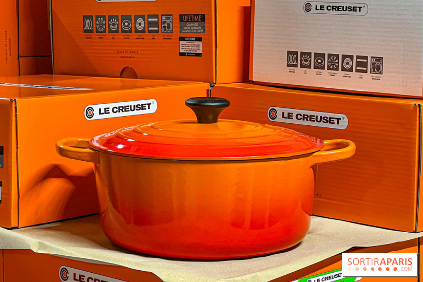 Braderie Le Creuset, la célèbre cocotte en fonte émaillée française, à l'Espace Champerret ce week-end