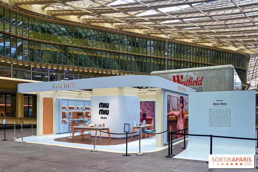 Miu Miu Beauty : pop up beauté gratuit au Forum des Halles avec showcase exclusif de Louane