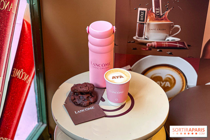 Pop up Café Lancôme x Aya Nakamura : flash make-up, gourmandises et surprises à gagner