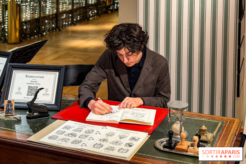 Ex Libris : votre tampon personnalisé et gravé à la main au Bon Marché Rive Gauche pour les fêtes