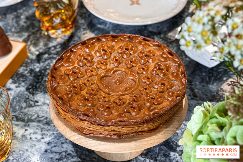 La Galette des Rois 2026 Louis Vuitton par Maxime Frédéric : la noisette sublimée pat le Monogram