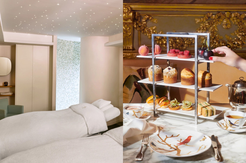 Une Saint Valentin 5 étoiles au Spa Valmont du Meurice : massage en duo, champagne et fleurs