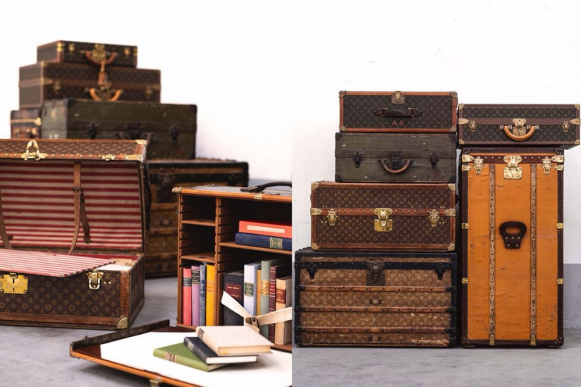 Cette exposition gratuite célèbre les 130 ans du Monogram à travers des malles d’exception, à Paris