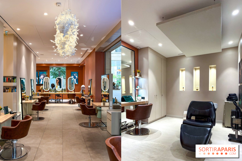 Cette enseigne spécialiste des cheveux possède un salon de coiffure & spa capillaire au cœur de Paris