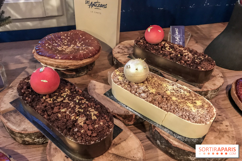 Les bûches de Noël des Artizans