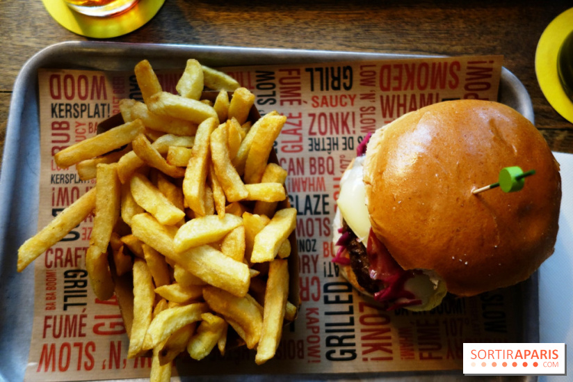 Burger et bière d'hiver chez FrogPubs