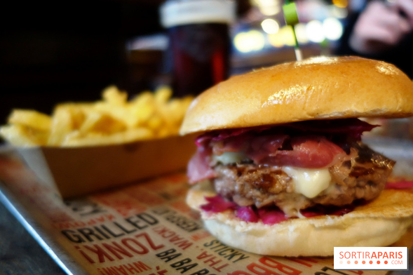 Burger et bière d'hiver chez FrogPubs