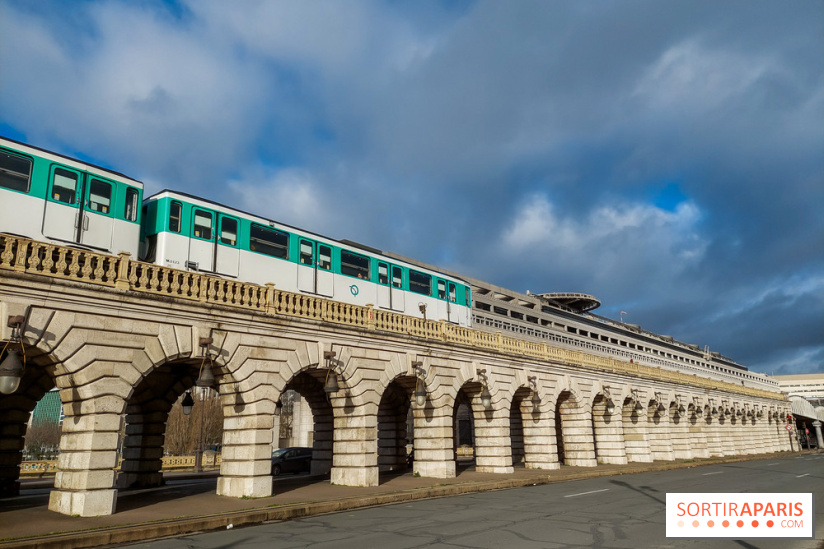 visuel Paris - transport - métro aérien - ligne 6