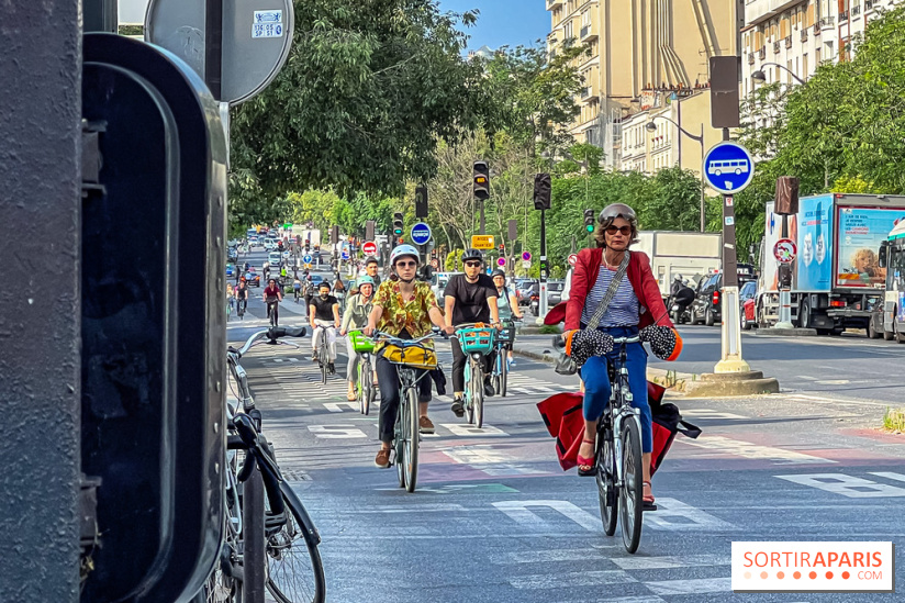 visuel Paris visuel  - vélo - paris sans voitures
