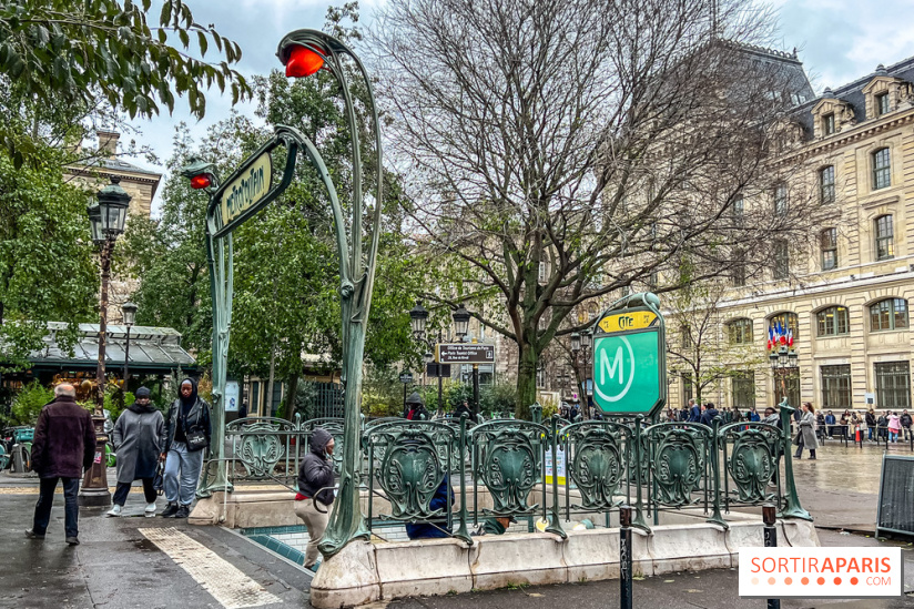 visuel Paris visuel  - métro - guimard - grève - transport
