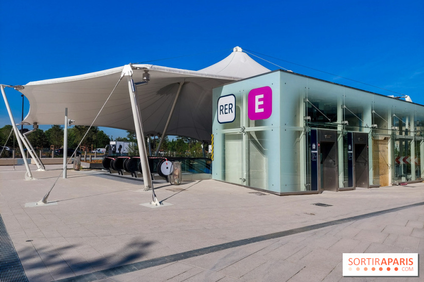 visuel Paris - Transport - Gare RER - RER E