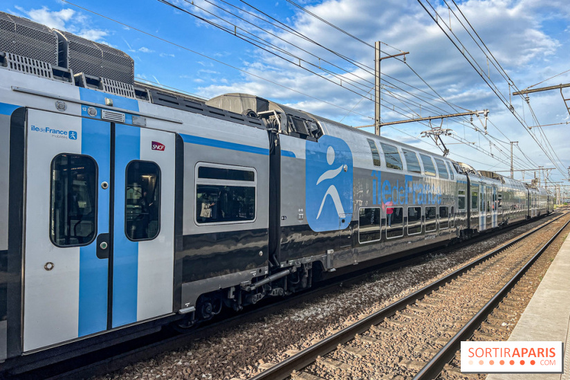 visuel Paris visuel  - train - transport - grève - sncf - Île-de-France mobilité - rer