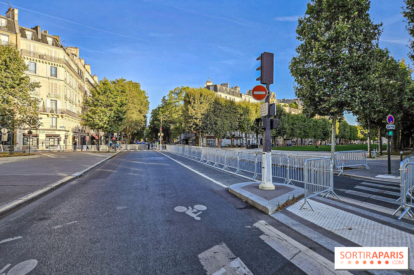 visuel Paris visuel  - restriction de circulation - route 
