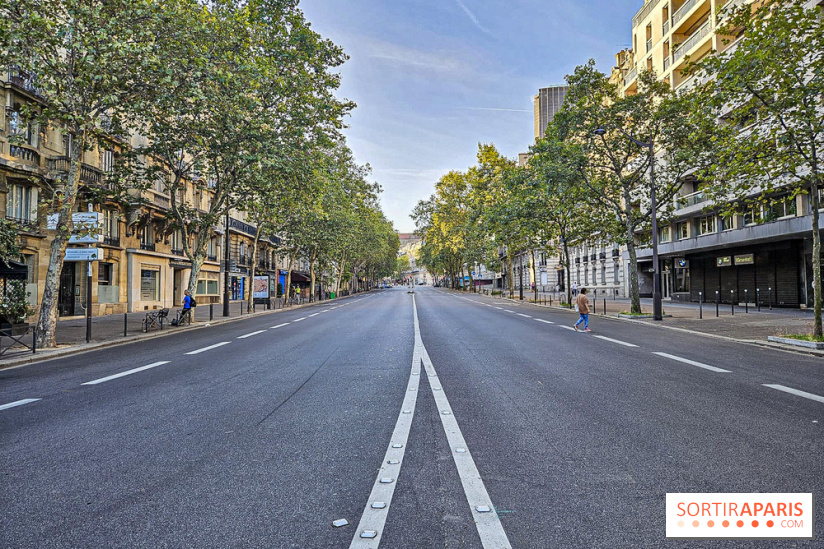 visuel Paris visuel  - restriction de circulation - routes fermées